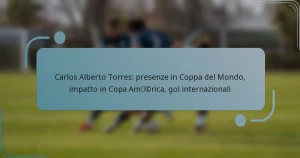 Carlos Alberto Torres: presenze in Coppa del Mondo, impatto in Copa América, gol internazionali